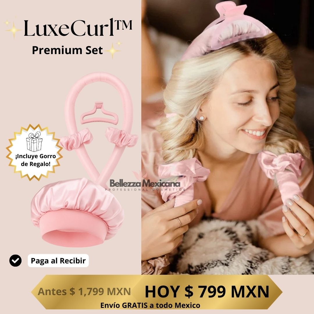 LuxeCurl™ | Set Rizador Sin Calor
