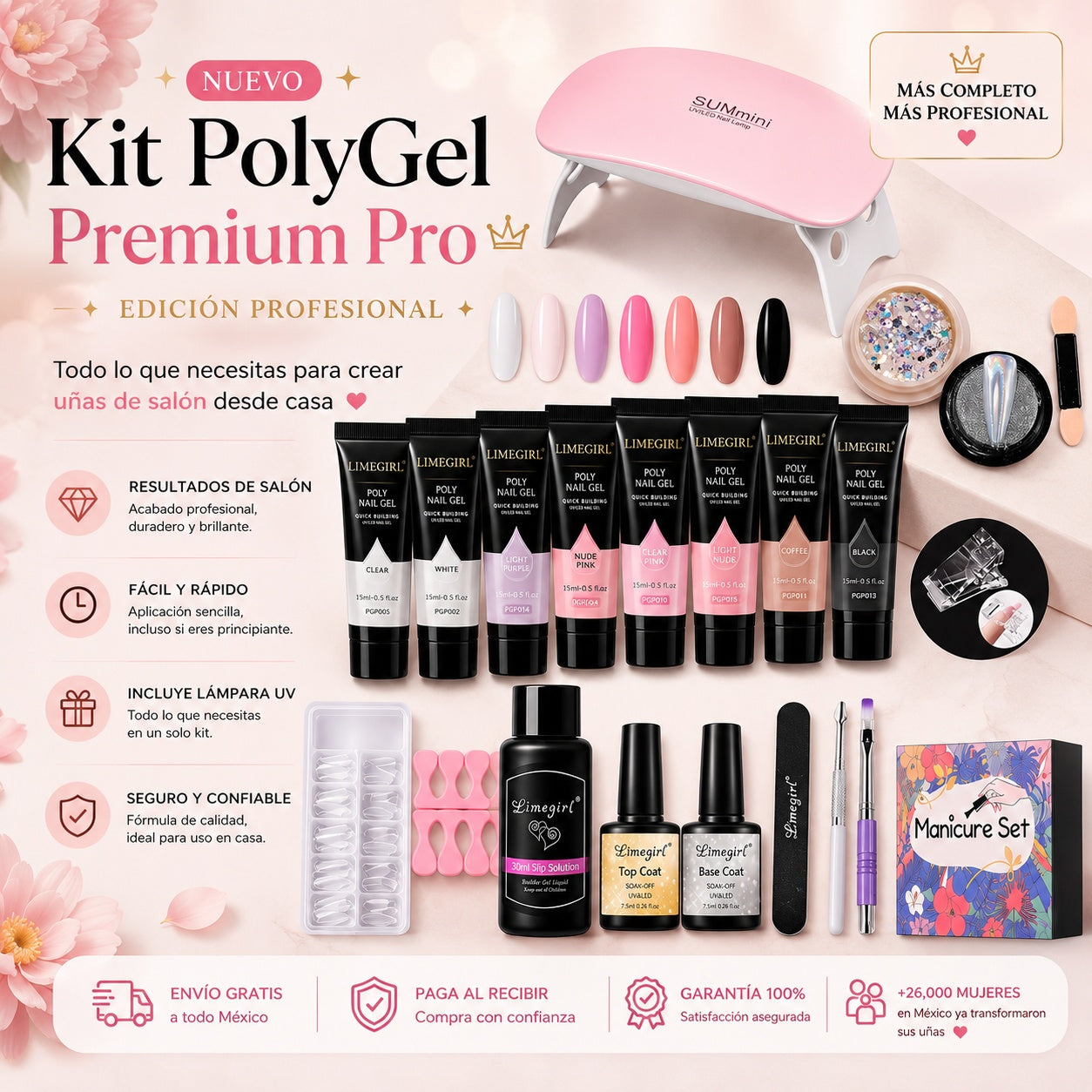 Kit PolyGel Premium Pro™ 👑