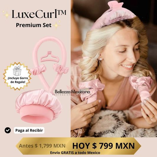 LuxeCurl™ | Set Rizador Sin Calor